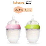 Bộ 2 bình sữa comotomo hồng 250ml (3-6 tháng)-01